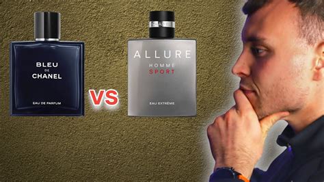 bleu de chanel edt vs edp vs allure homme sport eau extreme.